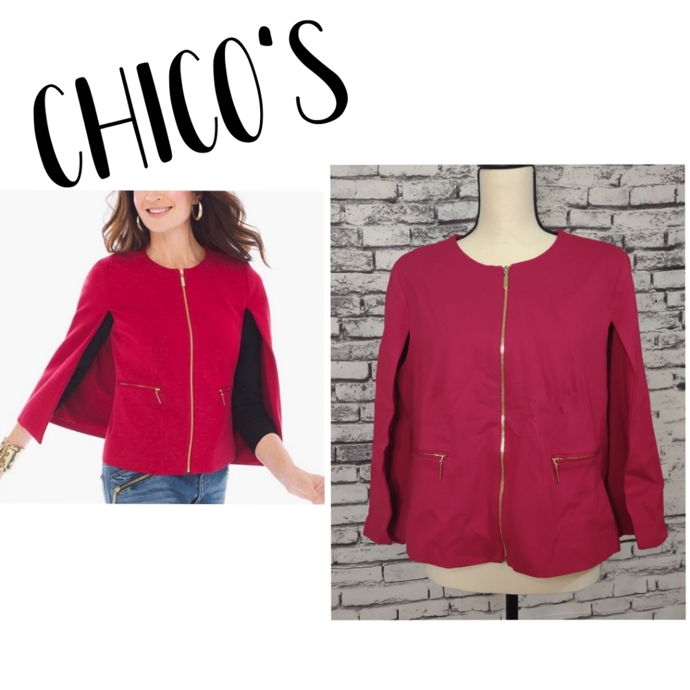 Chicos Cape Jacket - image 1